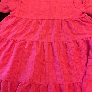 SHEIN Vibrant Pink Casual Dress